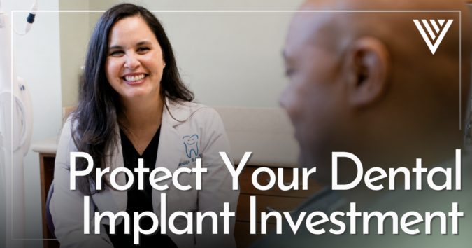 Protect Your Dental Investment doctor smiling at patient