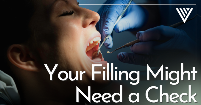 woman having dental work done